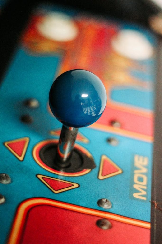 pexels-photo-3800795 Blue Arcade Joystick