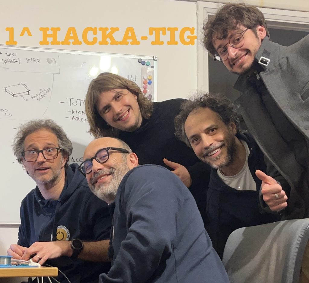 Hacka-TIG people Partecipanti al 1° Hacka-TIG 2025